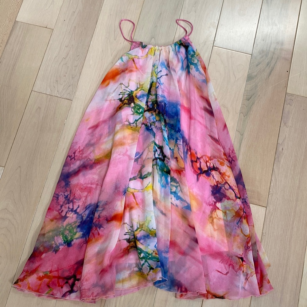 Les Tout Petits by Lois Letzt girls soft sleeveless dress 10